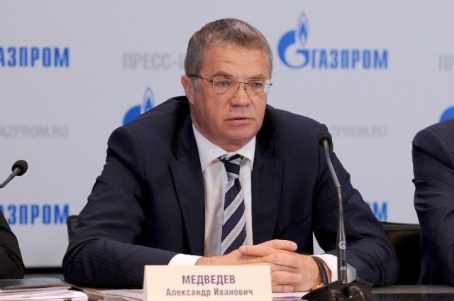 Gazprom Medvedev