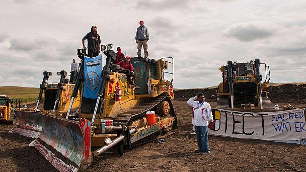 Индейцы нефтепровод протест Dakota Access