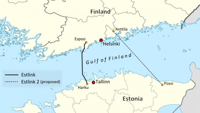 Balticconnector газопровод Эстония Финляндия