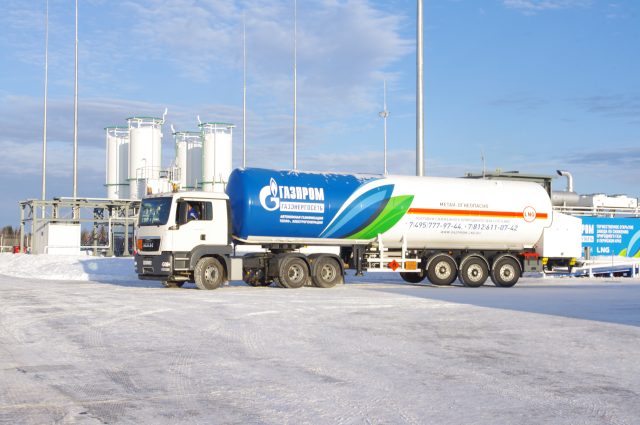 СПГ Газпром автотранспорт