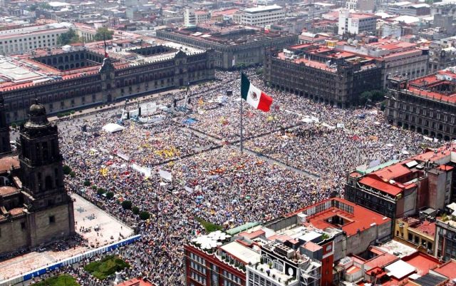 Мексика бензин протесты