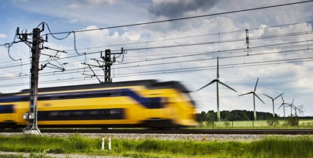 Нидерланды железные дороги ветряная энергетика