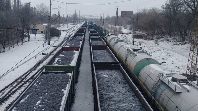 Украина уголь блокада Донбасс