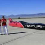 Электромобиль Venturi VBB-3 установил мировой рекорд скорости (видео)