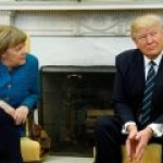Немецкие СМИ: Меркель ждет нагоняй от Трампа – за “Северный поток-2” в том числе