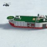 Ледостойкая платформа «Северный полюс» отправилась в первый рейс