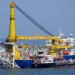 Эскадра трубокладчика “Черский” собралась в порту Мукран