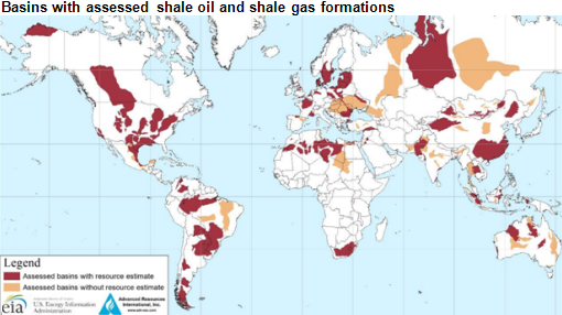 map shale